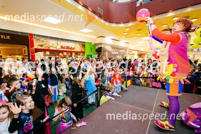 Veselo pustovanje v Citycentru Celje