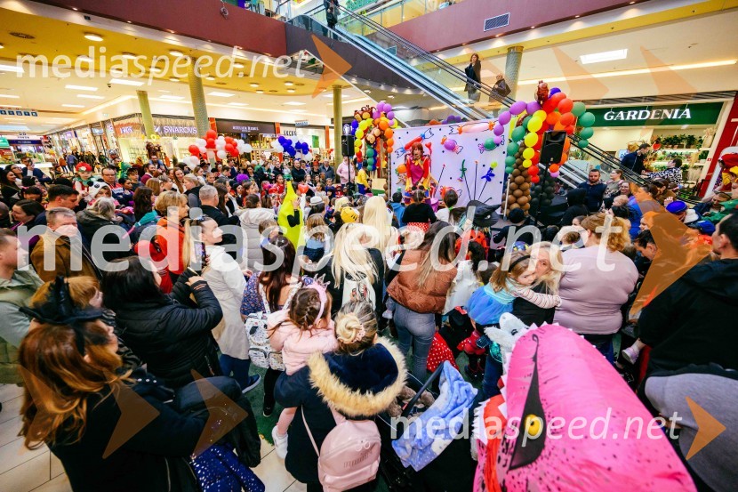 Veselo pustovanje v Citycentru Celje