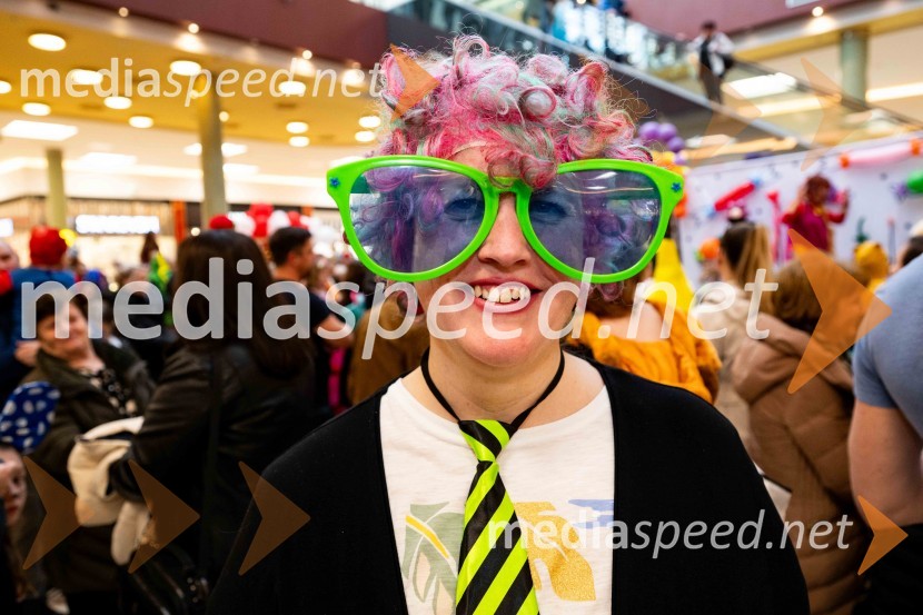 Veselo pustovanje v Citycentru Celje