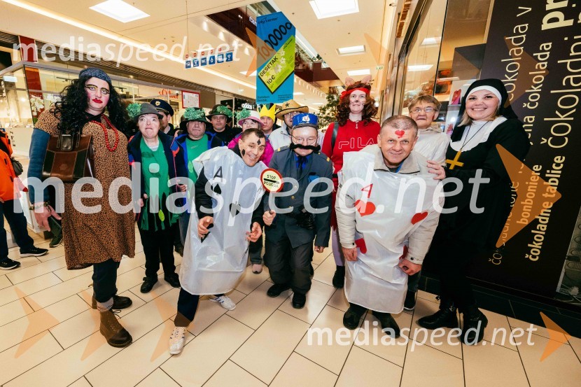 Veselo pustovanje v Citycentru Celje