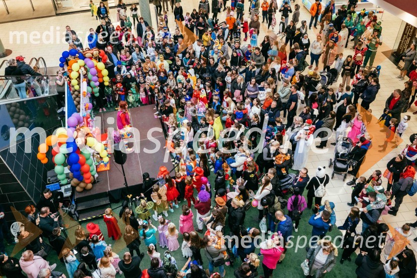 Veselo pustovanje v Citycentru Celje