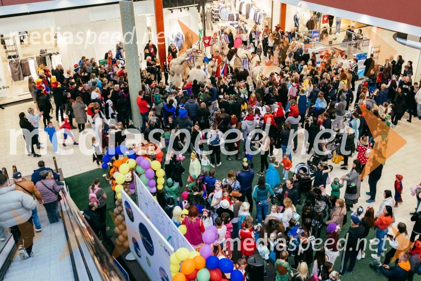 Veselo pustovanje v Citycentru Celje