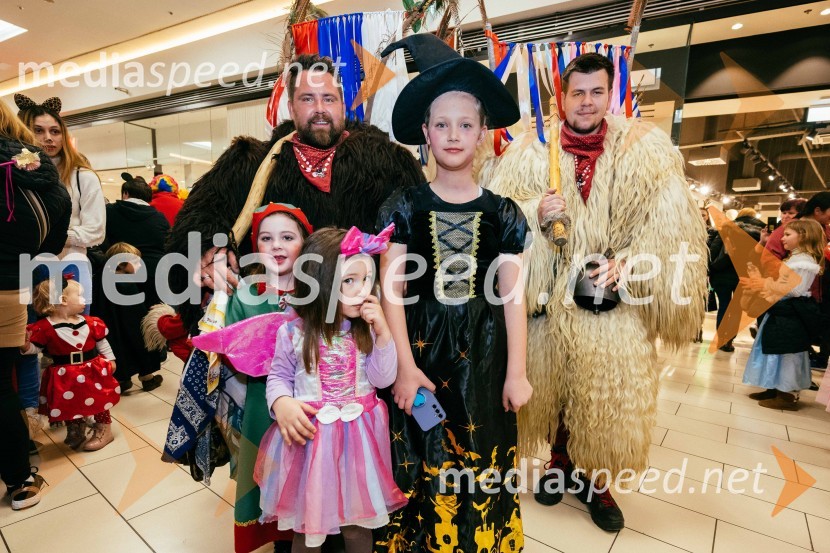 Veselo pustovanje v Citycentru Celje