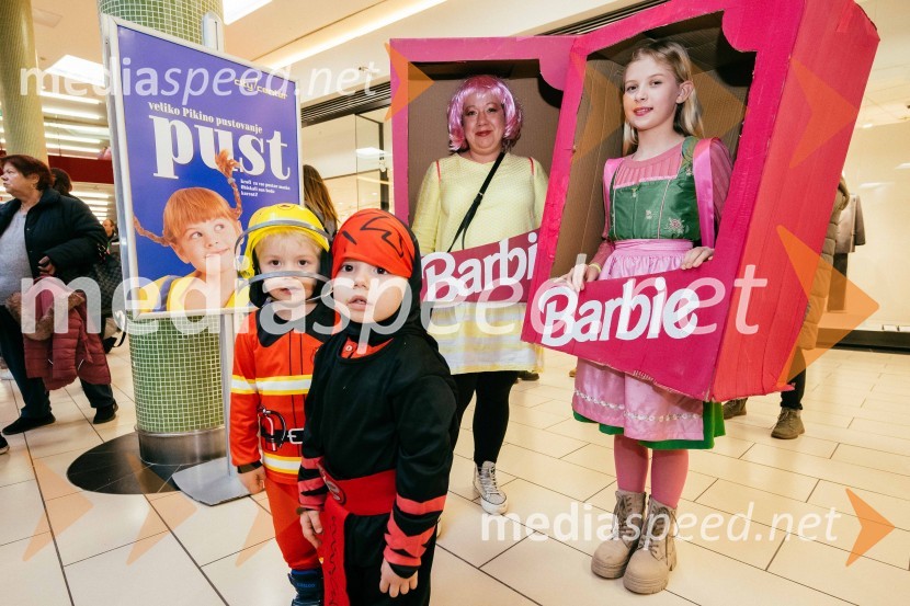Veselo pustovanje v Citycentru Celje