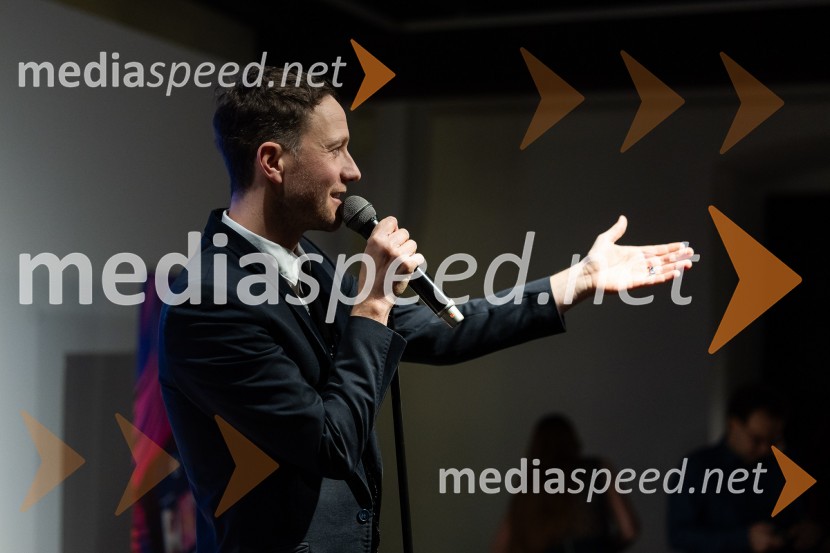  Klemen Slakonja, igralec, komik in TV voditeljSrečanje avtorjev Mladinske knjige in Cankarjeve založbe