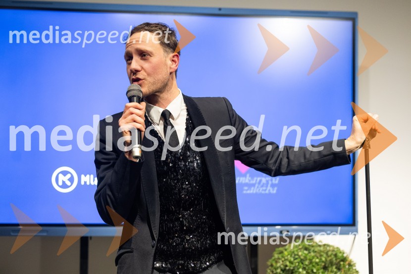  Klemen Slakonja, igralec, komik in TV voditeljSrečanje avtorjev Mladinske knjige in Cankarjeve založbe