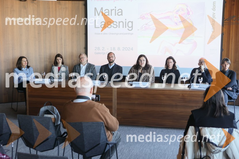 mag. Breda Pečovnik, direktorica kongresno komercialne dejavnosti Cankarjev dom;  Katarina Hergouth, kustosinja v Cankarjevem domu; mag. Aleš Drenik, vodja programa resne glasbe, opere in balet, Cankarjev dom;  Sebastjan Vrhovnik, zborovodja;  Uršula Cetinski, generalna direktorica, Cankarjev dom;  Tina Lešničar, novinarka;  Simon Popek, vodja filmskega programa Cankarjevega doma;  Barbara Rogelj, vodja humanističnega in kulturno-vzgojnega programa, Cankarjev domPredstavitev vrhuncev spomladanskega dela sezone 2023/24 Cankarjevega doma, novinarska konferenca