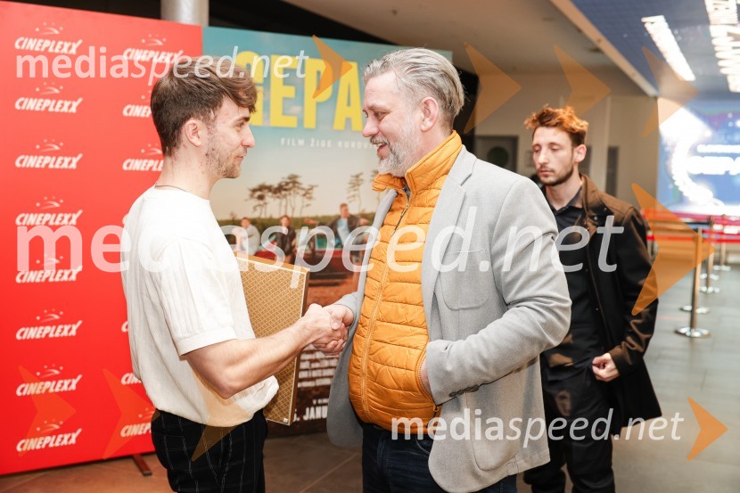  Žiga Kukovič, režiser;  Klemen Dvornik, filmski in televizijski režiser ter predsednik NS DSRPodelitev Zlate role filmu Gepack