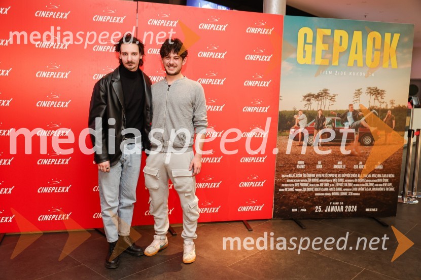  Robert Kladnik, igralec;  Maks Dakskobler, igralecPodelitev Zlate role filmu Gepack