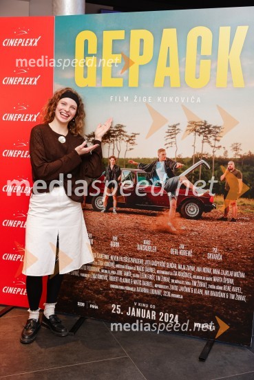  Pia Skvarča, igralkaPodelitev Zlate role filmu Gepack