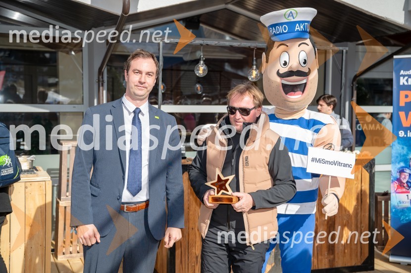  Rok Capl, v.d. direktor, Spirit Slovenia;  Bojan Križaj, nekdanji smučarVIP dogodek pred Pokalom Vitranc 2024