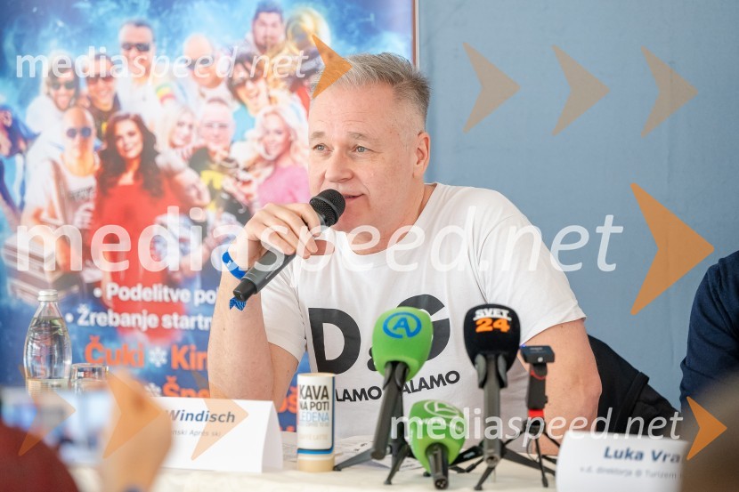  Dean Windisch, vodja glasbene založbe Menart RecordsVIP dogodek pred Pokalom Vitranc 2024
