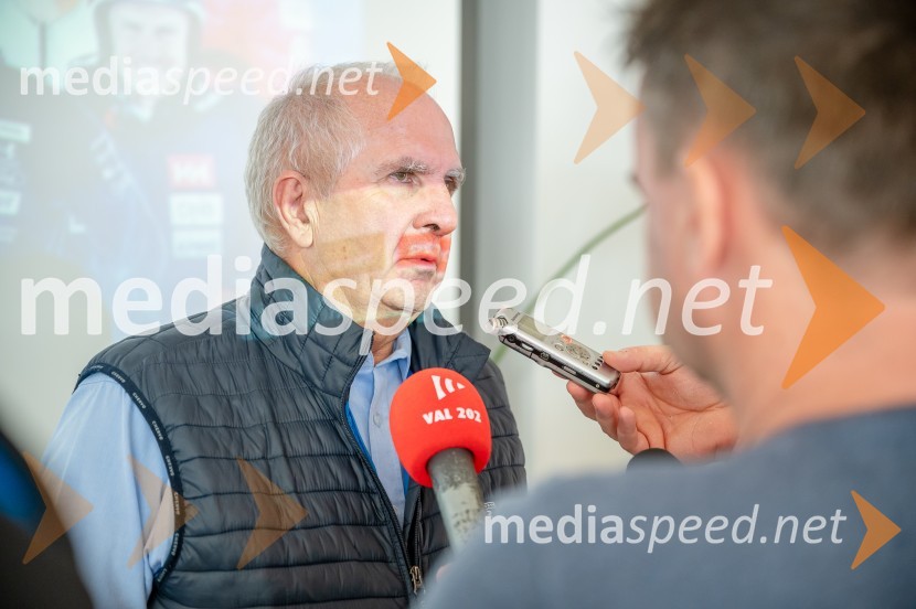  Srečko Medven, generalni sekretar pokala VitrancVIP dogodek pred Pokalom Vitranc 2024