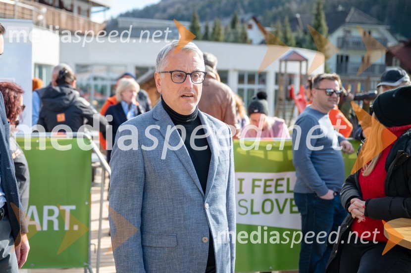  Matjaž Han, minister za gospodarstvo, turizem in športVIP dogodek pred Pokalom Vitranc 2024