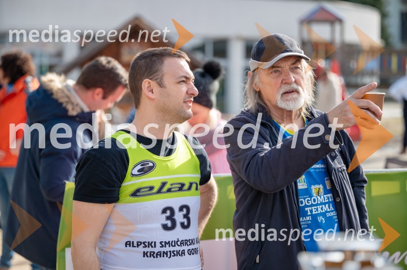  Gregor Karer, Agencija GIG;  Dragan  Bulič, glasbeni urednikVIP dogodek pred Pokalom Vitranc 2024