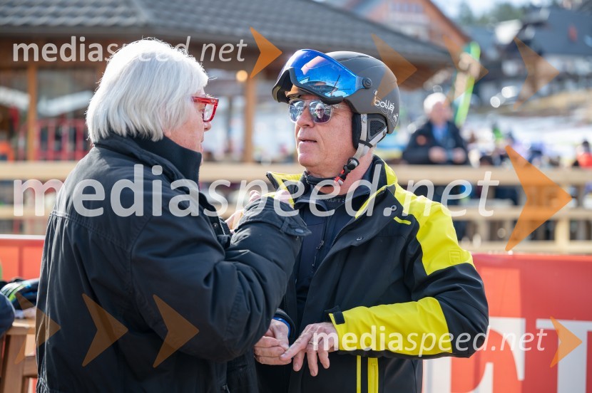  Lado  Leskovar, pevec in ambasador Unicef;  VIli Resnik, pevecVIP dogodek pred Pokalom Vitranc 2024