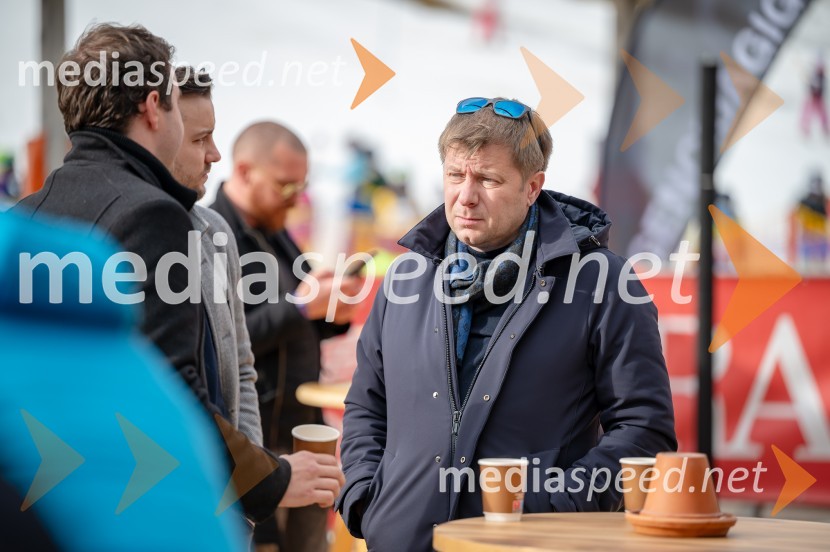  Blaž Cvar, predsednik sekcije za gostinstvo in turizem pri Obrtno-podjetniški zborniciVIP dogodek pred Pokalom Vitranc 2024