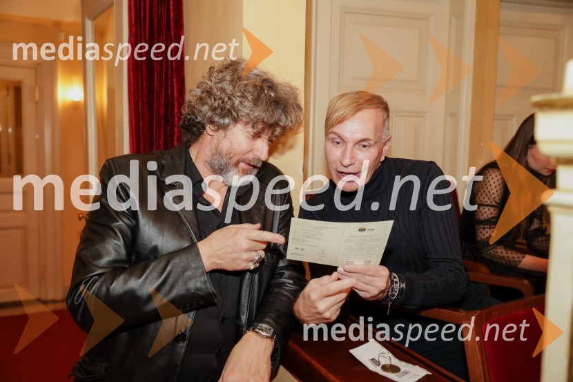  Renato Zanella, umetniški direktor ljubljanskega baleta;   Igor  Jelen-Iggy, Hiša umetnosti IGEN CeljeMaría de Buenos Aires, premiera baleta v SNG Opera in balet Ljubljana