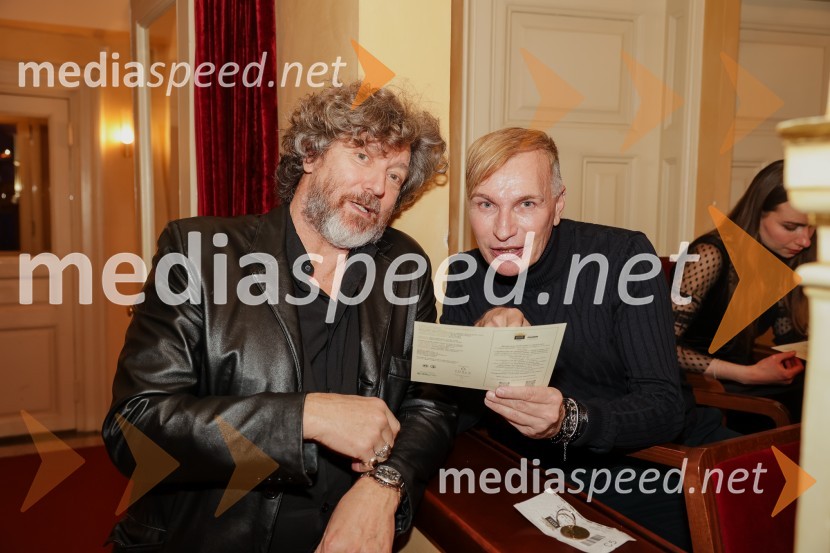  Renato Zanella, umetniški direktor ljubljanskega baleta;   Igor  Jelen-Iggy, Hiša umetnosti IGEN CeljeMaría de Buenos Aires, premiera baleta v SNG Opera in balet Ljubljana