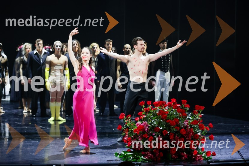  Ana Klašnja, balerina;  Filip Jurič, baletni plesalecMaría de Buenos Aires, premiera baleta v SNG Opera in balet Ljubljana