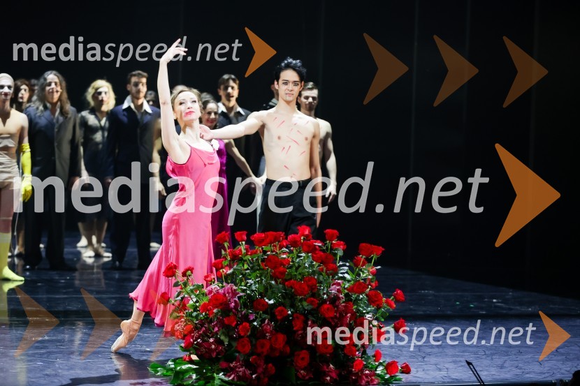  Tjaša Kmetec, balerina;  Kenta Yamamoto, baletnikMaría de Buenos Aires, premiera baleta v SNG Opera in balet Ljubljana