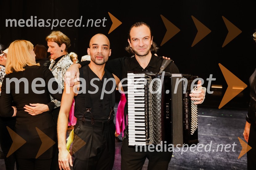  Hugo  Mbeng, baletnik;  Marko Hatlak, glasbenikMaría de Buenos Aires, premiera baleta v SNG Opera in balet Ljubljana