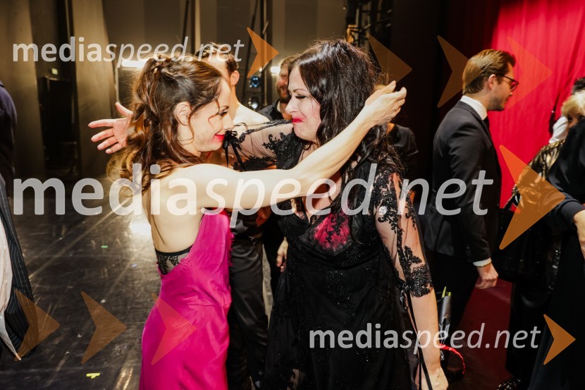  Ana Klašnja, balerina;  Nuška Drašček, pevkaMaría de Buenos Aires, premiera baleta v SNG Opera in balet Ljubljana