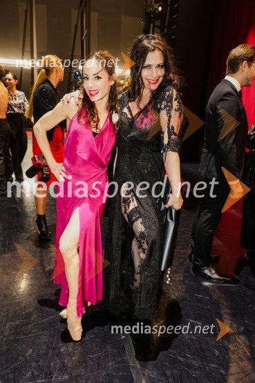  Ana Klašnja, balerina;  Nuška Drašček, pevkaMaría de Buenos Aires, premiera baleta v SNG Opera in balet Ljubljana