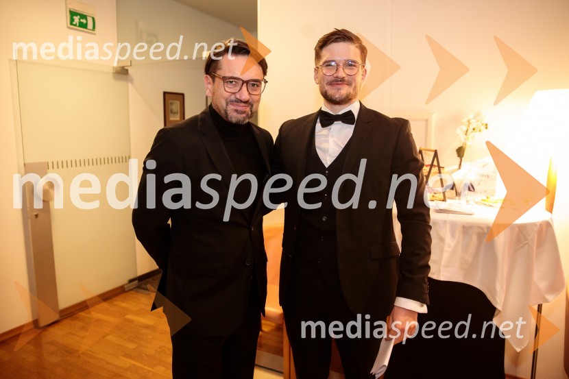  Simon Franko, direktor BASF Slovenija;  Matija Urankar, Odvetniška pisarna Senica & partnerji, d.o.oSrečanje Alumni kluba Fundacije Parus