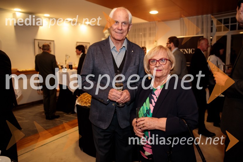 prof. dr. Janez Kresal; izr. prof. dr.  Friderika Kresal, Visokošolski zavod FizioterapevtikaSrečanje Alumni kluba Fundacije Parus