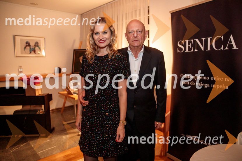  Katarina Kresal, odvetnica, nekdanja ministrica za notranje zadeve;  Miro Senica, odvetnikSrečanje Alumni kluba Fundacije Parus