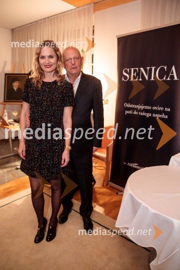  Katarina Kresal, odvetnica, nekdanja ministrica za notranje zadeve;  Miro Senica, odvetnikSrečanje Alumni kluba Fundacije Parus