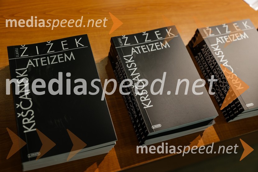 Sivo na sivem: predavanje dr. Slavoja Žižka in dr. Jureta Simonitija, Cankarjev dom