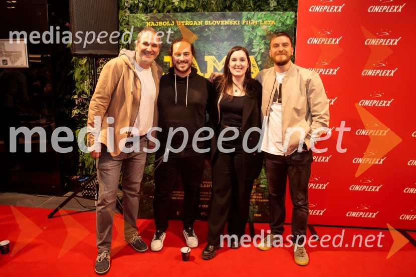  Borut Berden;  Gregor Lavtar;  ... ;  Gal Butenko ČernePremiera filma Jama v Cineplexx Ljubljana