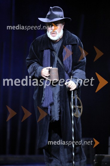 Miro Podjed, igralecPremiera drame Samorog v Slovenskem ljudskem gledališču Celje