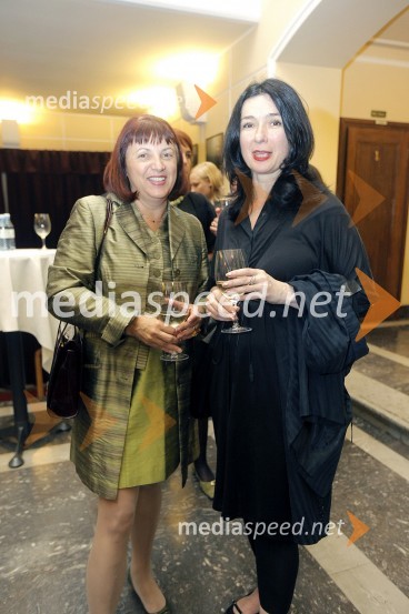 Andreja Rihter, poslanka v DZ in ...Premiera drame Samorog v Slovenskem ljudskem gledališču Celje