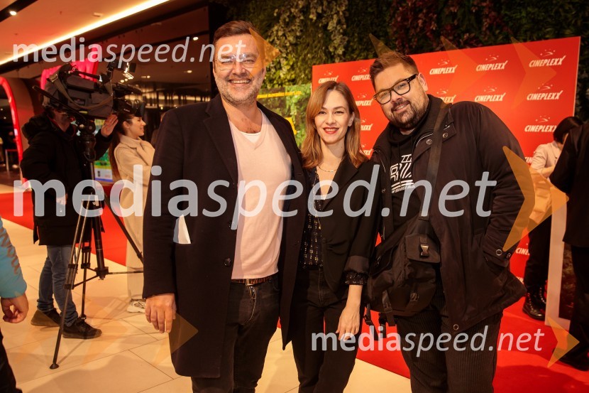  ... ;  Gorka Berden, igralka;  Nejc Simšič, novinarPremiera filma Jama v Cineplexx Ljubljana