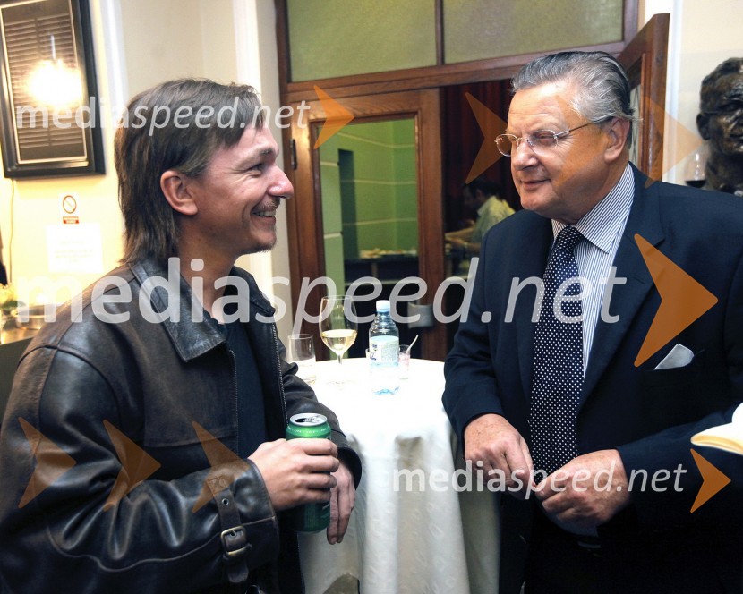 ... in Dušan Mlakar, režiserPremiera drame Samorog v Slovenskem ljudskem gledališču Celje