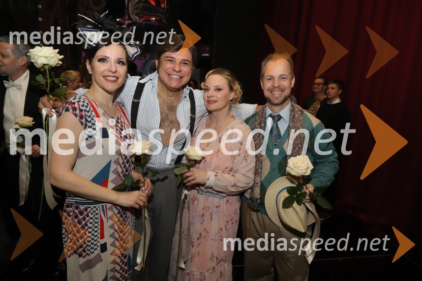  Valentina Čuden, operna pevka;  Max Jota, pevec;  Sabina  Cvilak, operna pevka;  Martin Sušnik, operni solistPremiera Puccinijeve opere Lastovka v Operi in Baletu Slovenskega narodnega gledališča Maribor