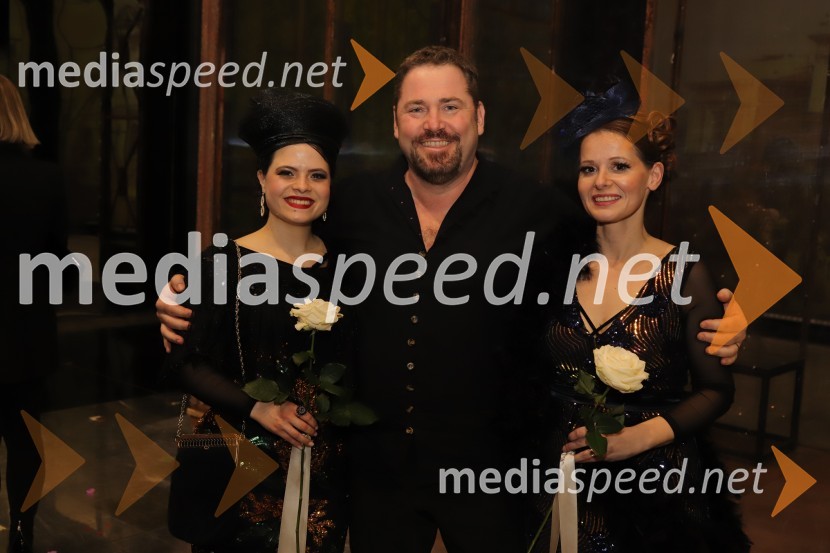  Nina Hvalec;  Jaki Jurgec, operni solist;  Renata KrajncPremiera Puccinijeve opere Lastovka v Operi in Baletu Slovenskega narodnega gledališča Maribor