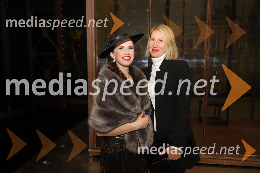  Melanija  Markovič, operna zboristka;  Mateja Kožuh, producentka in joga učiteljica MS7Premiera Puccinijeve opere Lastovka v Operi in Baletu Slovenskega narodnega gledališča Maribor