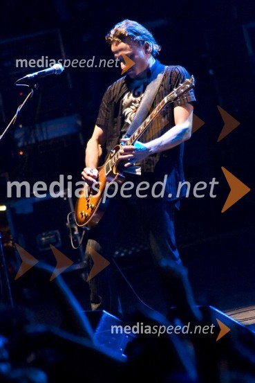 Daniel Gregorič, kitarist skupine Big Foot MamaZaključni koncert skupine Big Foot Mama z gosti