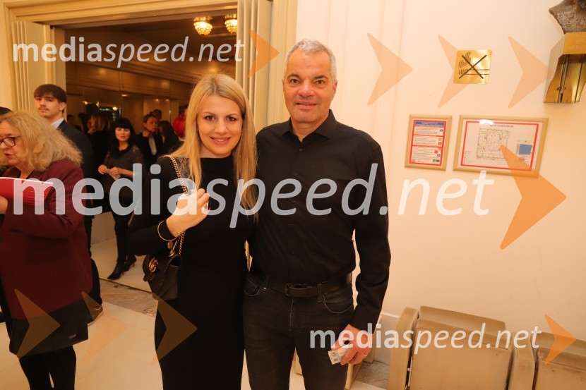  Katja Arsenovič, direktorica Rožmarin Hospitality Group;  Aleksander Saša Arsenovič, župan, Mestna občina MariborTartuffe, premiera v SNG Maribor