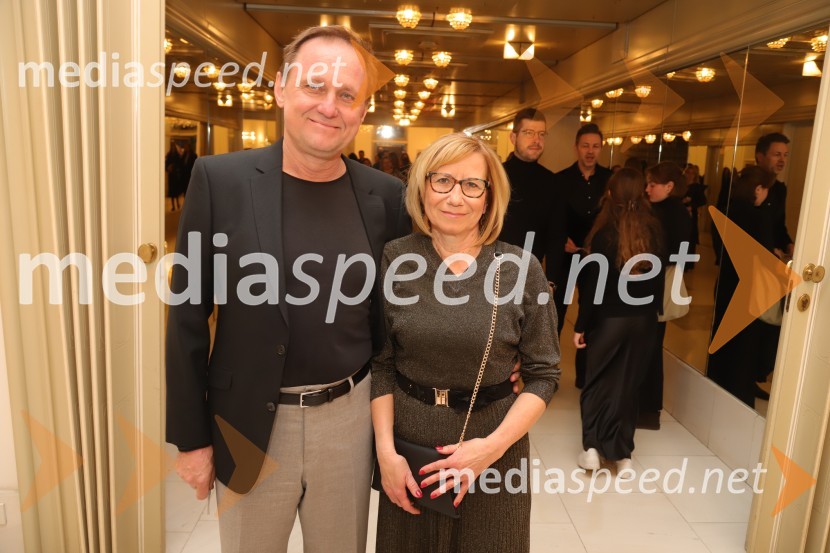 dr. Samo Peter Medved,  podžupan, Mestna občina Maribor ;  Duška MedvedTartuffe, premiera v SNG Maribor