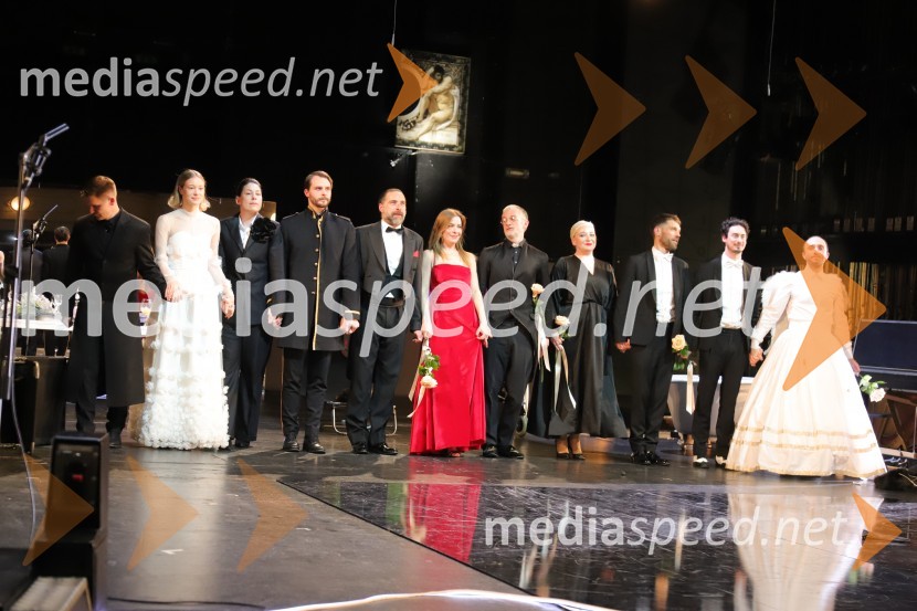  Matevž Biber, igralec;  Julija Klavžar, igralka;  Minca Lorenci, igralka;  Blaž Dolenc, igralec;  Gorazd Žilavec, igralec;  Ana Urbanc, igralka;  Vladimir Vlaskalić, igralec;  ... ;  Kristijan Ostanek, igralec;  Žan Koprivnik, igralec;  Nejc Ropret, igralecTartuffe, premiera v SNG Maribor