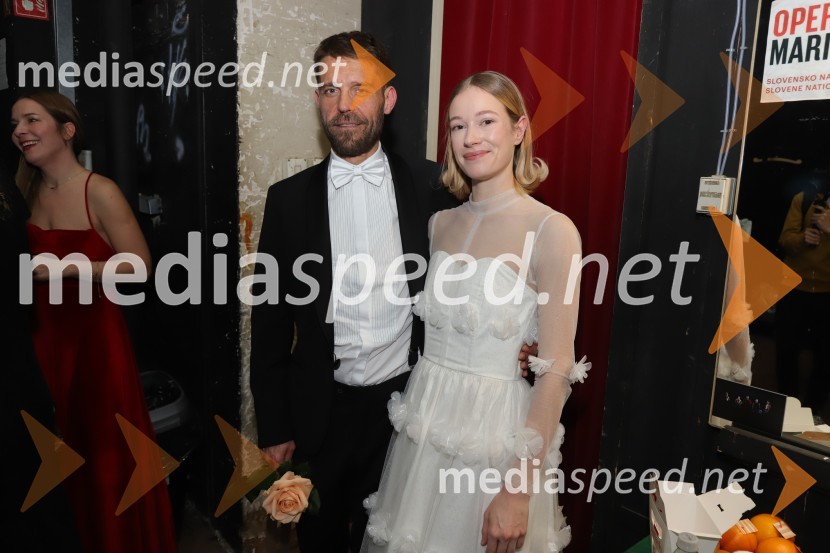  Kristijan Ostanek, igralec;  Julija Klavžar, igralkaTartuffe, premiera v SNG Maribor