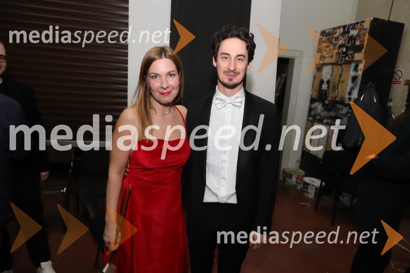  Ana Urbanc, igralka;  Žan Koprivnik, igralecTartuffe, premiera v SNG Maribor