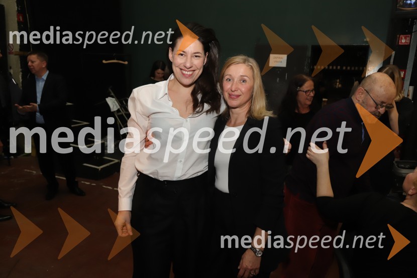  Minca Lorenci, igralka;  Helena Peršuh, igralkaTartuffe, premiera v SNG Maribor