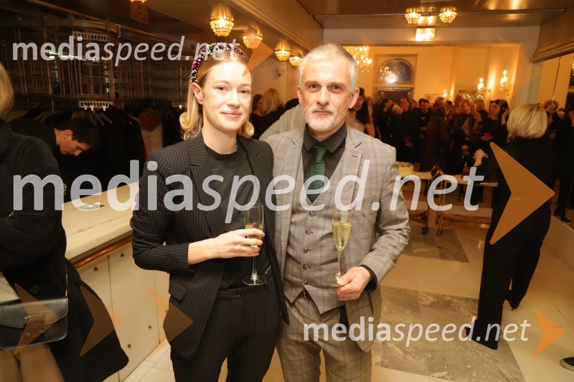  Julija Klavžar, igralka;  Vladimir Vlaskalić, igralecTartuffe, premiera v SNG Maribor