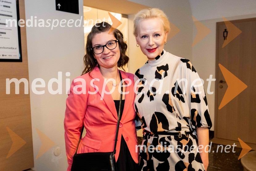  Milana Simonič, vodja marketinga in odnosov za javnostmi SLG Celje;  Polona  Juh, igralkaZaključek in nagrajenci 32. Dnevov komedije: grenka komedija Paradiž velika zmagovalka festivala